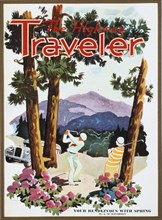 Cover of The Highway Traveler magazine, c1926. Artist: Unknown