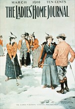 Cover of The Ladies Home Journal, March 1900. Artist: Unknown
