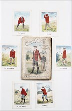 Card game Card Golf, and selection of cards, c1900-c1910. Artist: Unknown