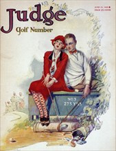 Cover of Judge magazine, American, June 1925. Artist: Unknown