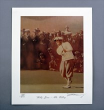 Bobby Jones, American golfer, 'The Gallery', c1920s. Artist: Unknown