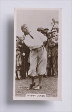 Bobby Jones (1902-72), American golfer, c1920s. Artist: Unknown