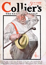 Cover of Collier's weekly magazine, September 23, 1916. Artist: Unknown