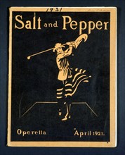 'Salt and Pepper' operetta cover, 1921. Artist: Unknown