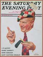 Cover of Saturday Evening Post, August 1935. Artist: Unknown