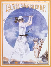 Cover of La Vie Parisienne, French magazine, 23 September 1922. Artist: Unknown