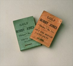 Bobby Jones flick books, 1930s. Artist: Unknown