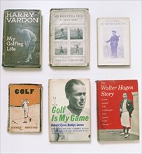 Golfing books, c1910-c1930. Artist: Unknown