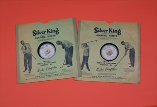 Golfing Hints, two 'Silver King' 7 inch singles, c1920. Artist: Unknown