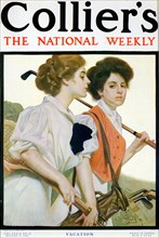 Cover of Collier's national weekly magazine, c1927. Artist: Unknown