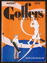 Cover of 'Golfer's Magazine', American, August 1929. Artist: Unknown