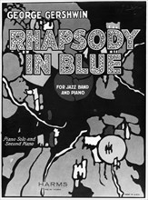 Rhapsody in Blue by George Gershwin, 1924. Artist: Unknown