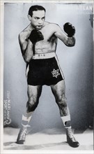 Michael Atlan, Jewish Featherweight Boxer. Artist: Unknown