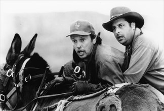 Billy Crystal (1947- ) and John Lovitz, American actors, 1993. Artist: Unknown