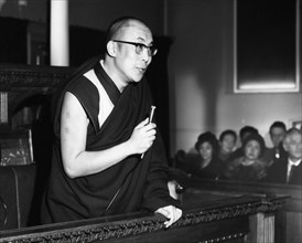 Dalai Lama, the 14th Dalai Lama of Tibet, 1973. Artist: Unknown