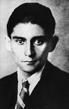 Franz Kafka (1883-1924), Czech writer, c1924. Artist: Unknown