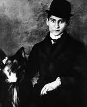 Franz Kafka (1883-1924), Czech writer, as a university student, 1913. Artist: Unknown