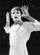 Marcel Marceau (1923-1999), French mime artist, 1967. Artist: Unknown