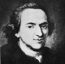 Moses Mendelssohn (1729-1786), German philosopher. Artist: Unknown