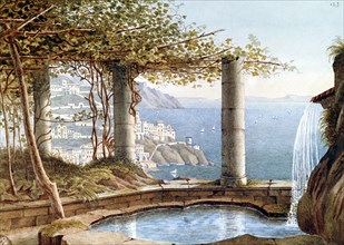 'Am Amalfi Mai', 1831, by the German classical composer Felix Mendelssohn.  Artist: Felix Mendelssohn