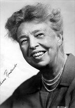 Eleanor Roosevelt (1892-1962), American First Lady. Artist: Unknown
