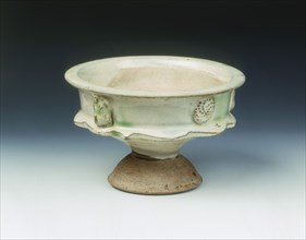 Cizhou stoneware offering bowl, late Tang dynasty-Five Dynasties period, China, 10th century. Artist: Unknown