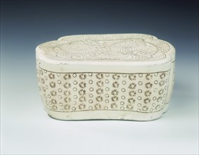 Cizhou stoneware pillow, Northern Song dynasty, China, 11th century. Artist: Unknown