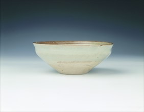 Qingbai bowl with brown slip decoration, late Southern Song dynasty, China, 13th century. Artist: Unknown
