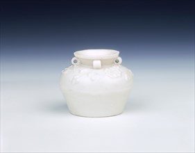 Dehua porcelain jar, Yuan dynasty, China, mid 14th century. Artist: Unknown