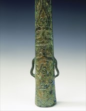 Bronze spearhead, Western Zhou-early Eastern Zhou dynasty, China, 8th century BC. Artist: Unknown