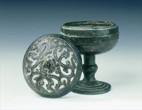 Bronze incense burner, Western Han dynasty, China, 2nd-1st century BC. Artist: Unknown