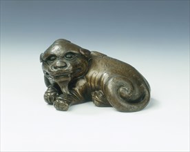 Bronze mythical animal, Song dynasty, 960-1279. Artist: Unknown