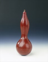 Patterned gourd, China, mid-late 17th century. Artist: Unknown