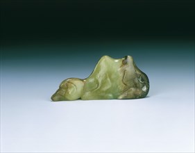 Jade double-humped camel, Tang dynasty, China, 618-906. Artist: Unknown