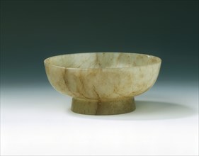 Jade bowl of Junyao shape, Southern Song or Yuan dynasty, China, 13th-14th century. Artist: Unknown
