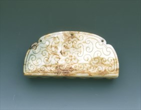Jade chatelaine with cockatoos, Liao or Northern Song dynasty, China, 10th-11th century. Artist: Unknown