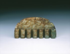 Jade chatelaine with cockatoos, Liao or Northern Song dynasty, China, 10th-11th century. Artist: Unknown