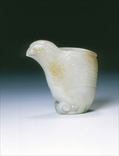 Jade bird vessel, Southern Song-Yuan dynasty, China, 12th-14th century. Artist: Unknown