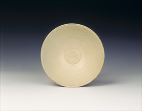 Ding bowl with incised lotus design, Northern Song dynasty, China, late 11th century. Artist: Unknown