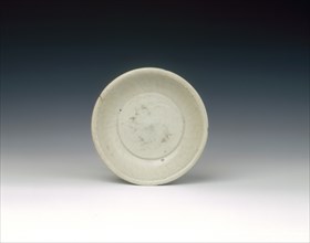White ware saucer dish, early Northern Song dynasty, China, 10th-11th century. Artist: Unknown