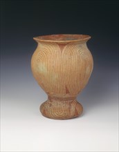 Ban Chiang red pottery vase, Thailand, c500 BC-200 AD. Artist: Unknown