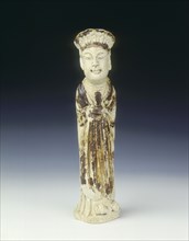 Brown spotted white zodiac figure, Five Dynasties period/Northern Song dynasty, China, 11th century. Artist: Unknown