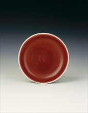 Langyao dish, Qing dynasty, Kangxi period, China, 1662-1722. Artist: Unknown