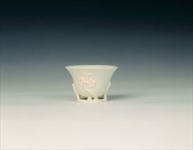 Dehua porcelain cup, Qing dynasty, China, 1662-1722. Artist: Unknown