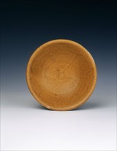 Shallow lead glazed dish, Late Tang dynasty, China, 9th century. Artist: Unknown