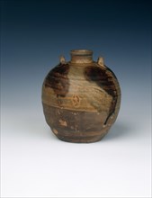 Changsha stoneware jar, Late Tang or Five Dynasties, China, 9th-10th century. Artist: Unknown