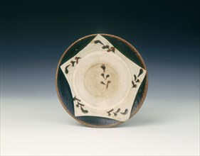 Yaozhou dish, Late Tang dynasty, China, 9th-early 10th century. Artist: Unknown