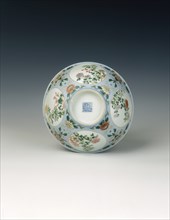 Famille rose bowl, Qing dynasty, China, 1736-1795. Artist: Unknown