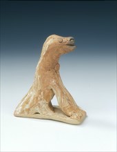Marbled pottery dog, Northern Song, China, 960-1127. Artist: Unknown