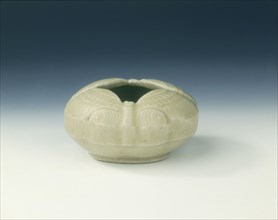 Moth design water container, Liao or Five dynasties, China, 10th-11th century. Artist: Unknown